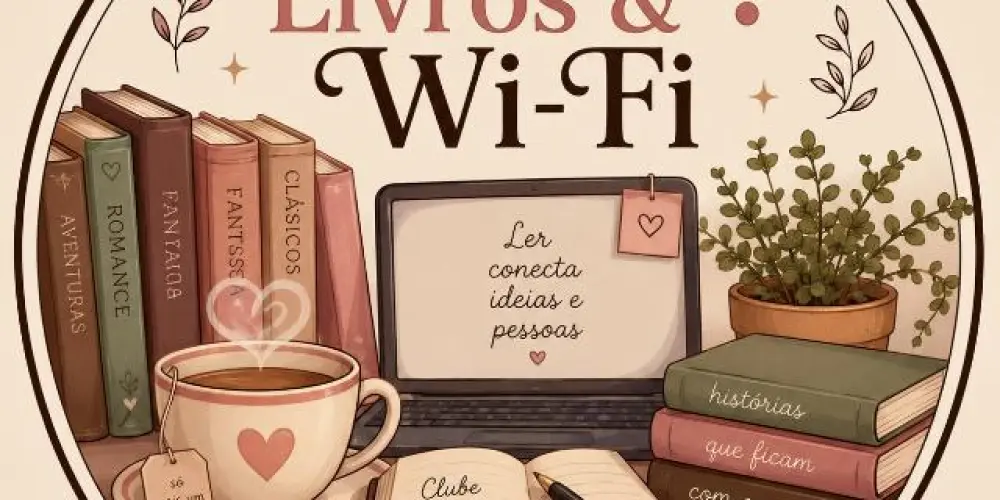 Imagem do grupo de WhatsApp Chá, Livros & Wi-Fi! 📚🍵🌟