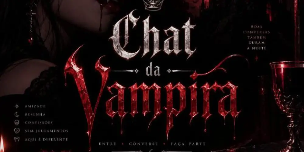 Imagem do grupo de WhatsApp Chat da vampira