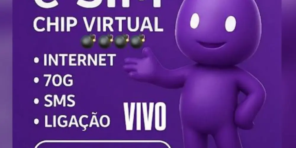 Imagem do grupo de WhatsApp CHIP BOMBA E-SIM 💣💣