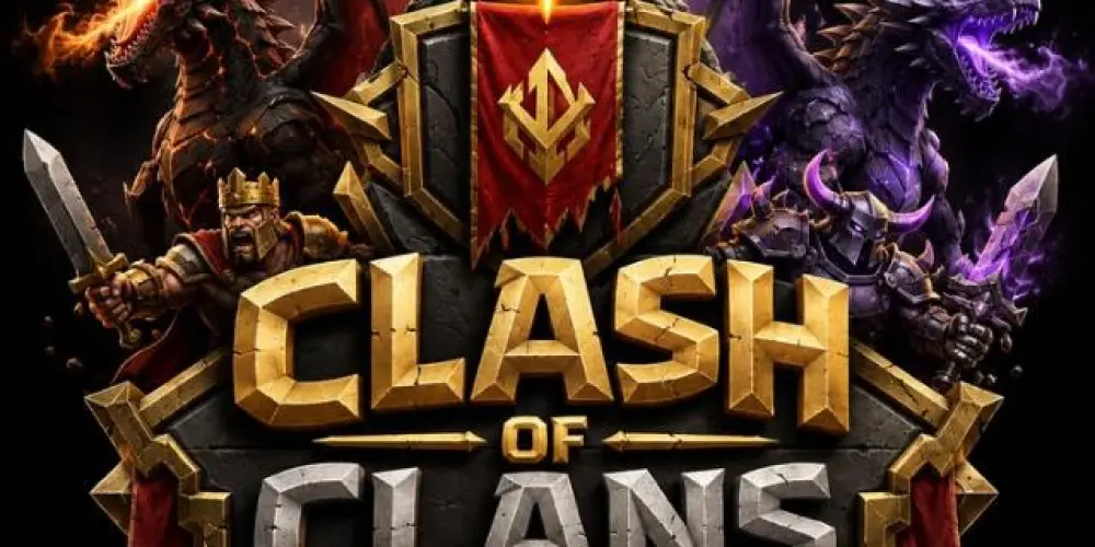 Imagem do grupo de WhatsApp Clash of clans BR