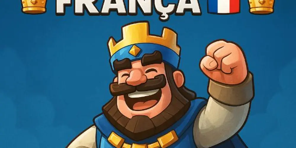 Imagem do grupo de WhatsApp CLASH ROYALE - 👑🇫🇷França🇫🇷👑