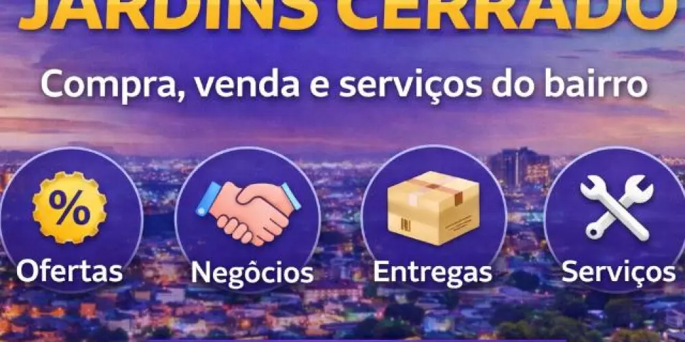 Imagem do grupo de WhatsApp 🔥 CLASSIFICADOS OFICIAL JARDINS CERRADO 🔥