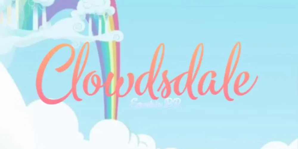 Imagem do grupo de WhatsApp ࿐ ☁️ Cloudsdale ☁️⋆☆˖𖦹༄ My Little Pony