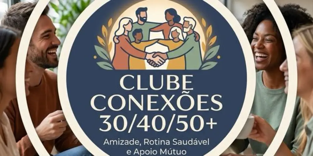 Imagem do grupo de WhatsApp Clube Amigos & Conexões 👥