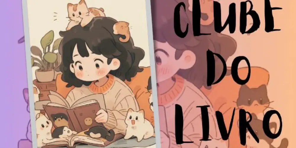 Imagem do grupo de WhatsApp Clube do Livro 📚☕