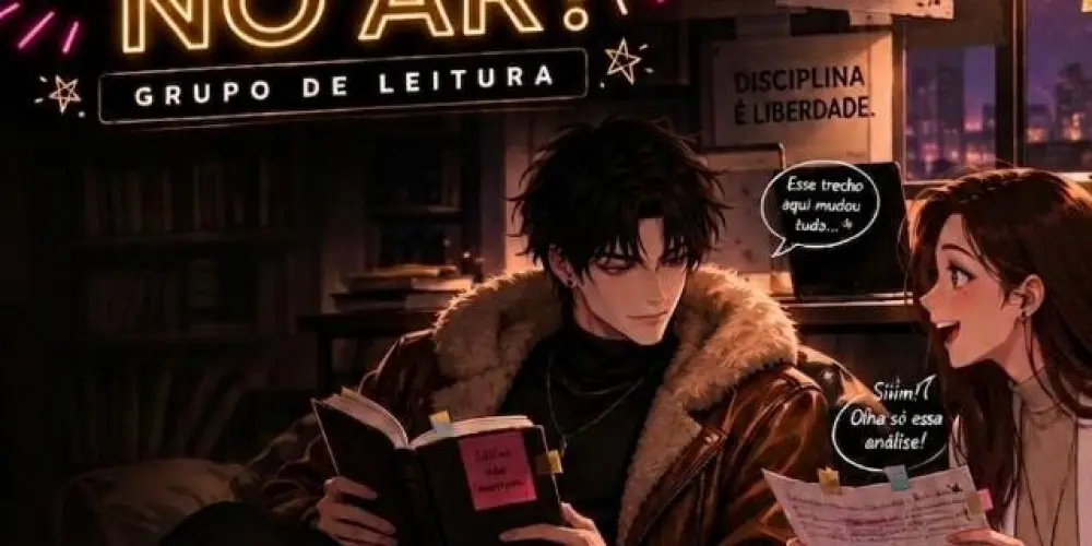 Imagem do grupo de WhatsApp Clube do Livro