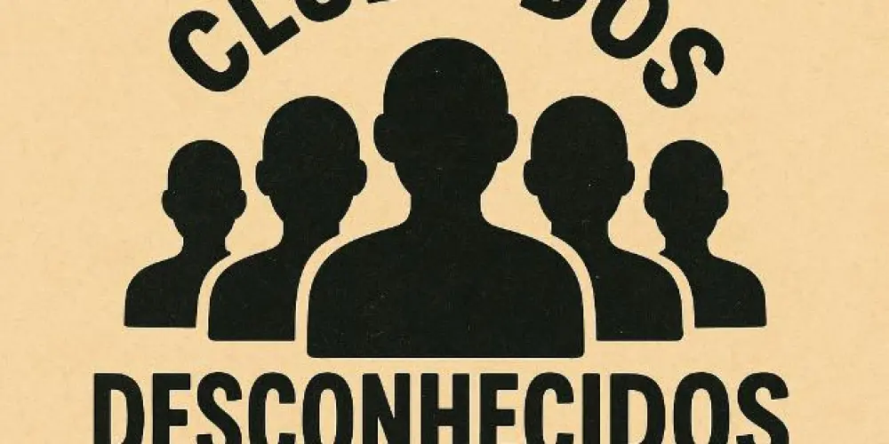 Imagem do grupo de WhatsApp Clube dos Desconhecidos 👤