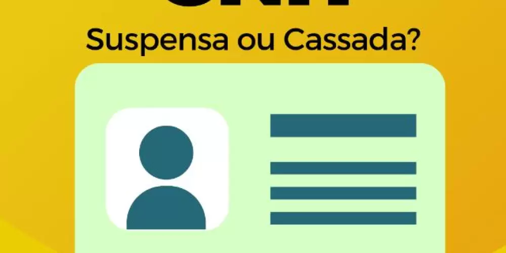 Imagem do grupo de WhatsApp CNH suspensa ou Bloqueada?