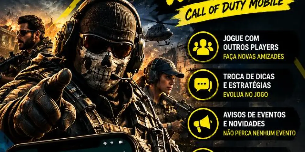 Imagem do grupo de WhatsApp COD MOBILE AMIZADES