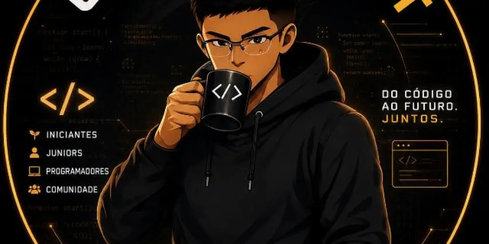 Imagem do grupo de WhatsApp CODE START