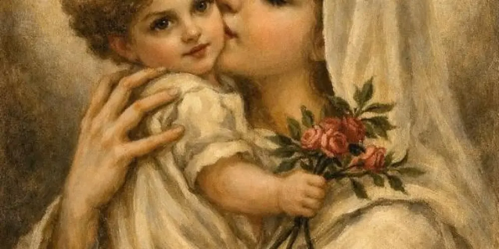 Imagem do grupo de WhatsApp Com Amor de Maria✝️❤️