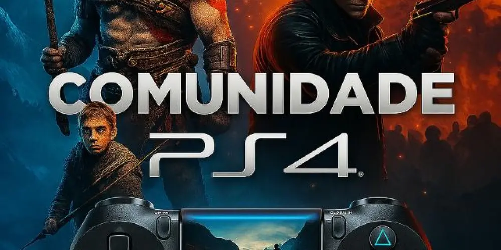 Imagem do grupo de WhatsApp COMUNIDADE PS4