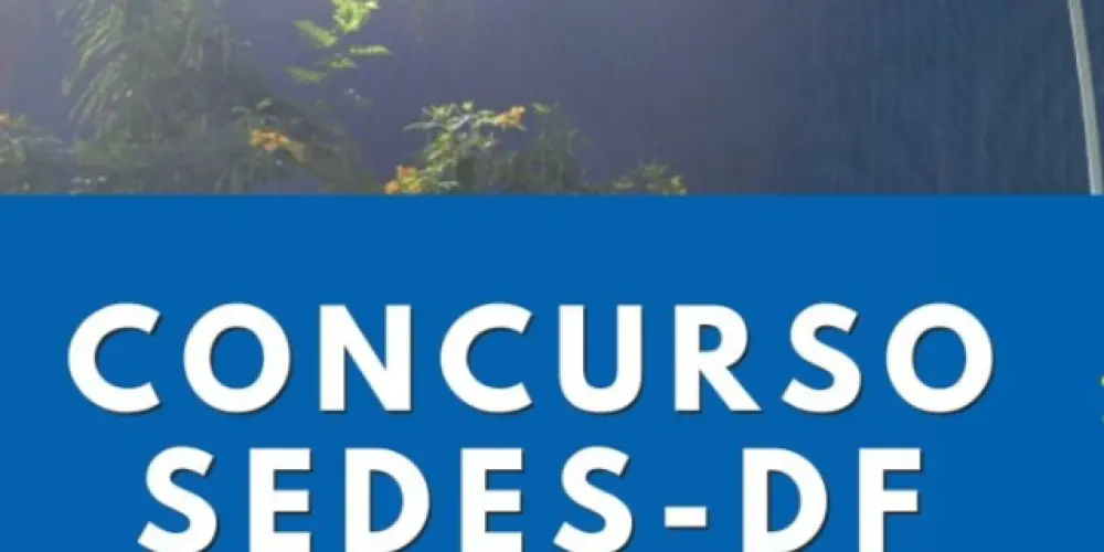 Imagem do grupo de WhatsApp Concurso SEDES - DF 2026
