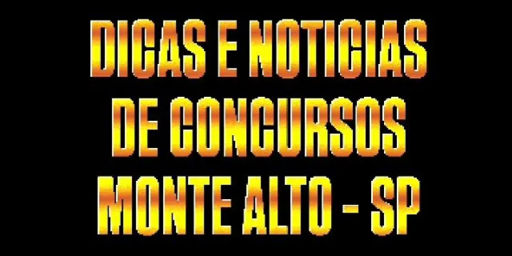 Imagem do grupo de WhatsApp CONCURSOS MONTE ALTO E REGIÃO 📚🚀