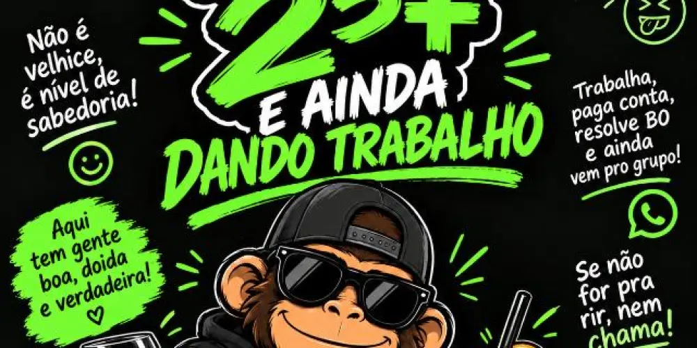 Imagem do grupo de WhatsApp ☠️ĆØŇ€ЖΔØ 2⁵+☠️😝🤡😒😈🤬🥰🙄😂👻😇