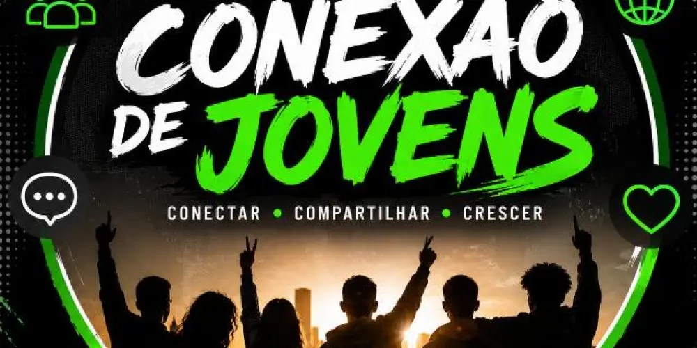 Imagem do grupo de WhatsApp Conexão de Jovens 🖤🤍