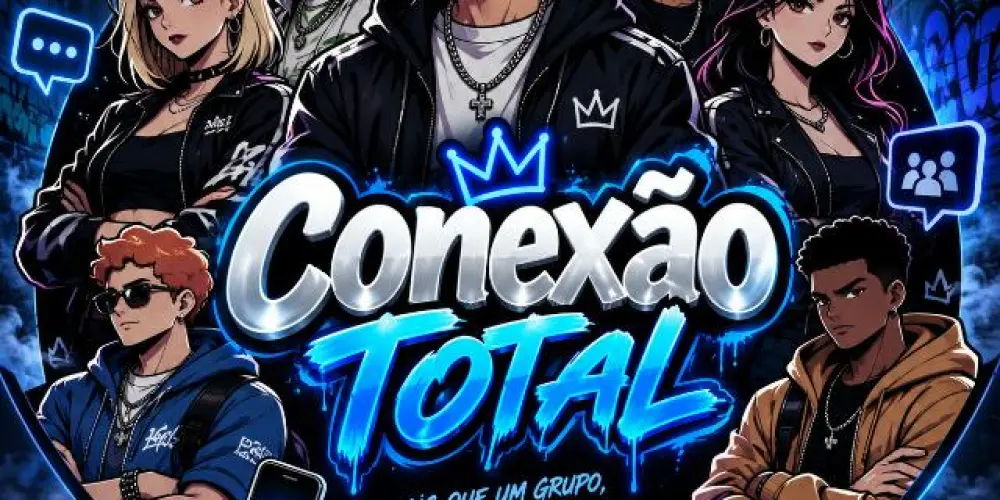 Imagem do grupo de WhatsApp Conexão total