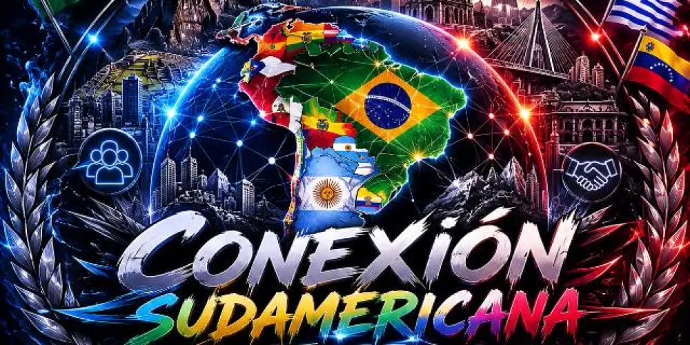 Imagem do grupo de WhatsApp Conexión Sudamericana