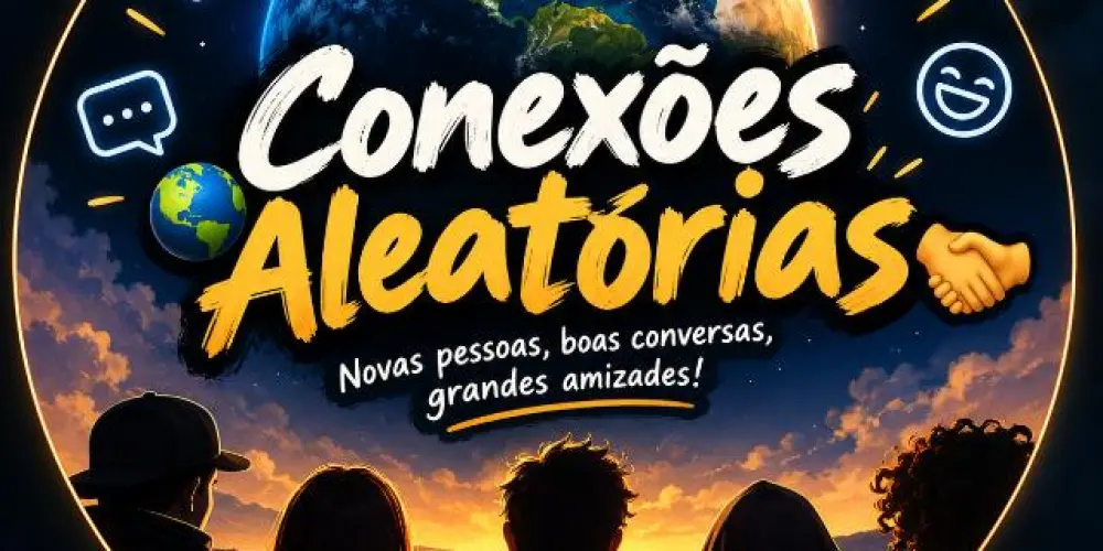 Imagem do grupo de WhatsApp 🌎 Conexões Aleatórias 🤝