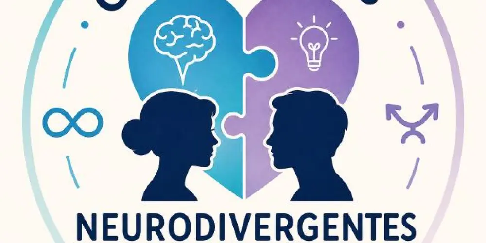 Imagem do grupo de WhatsApp 🧩 CONEXÕES NEURODIVERGENTES – TEA NÍVEL 1 & TDAH (AuDHD) São Paulo.