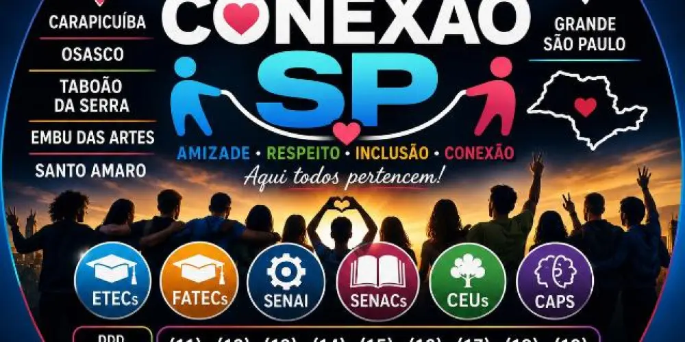 Imagem do grupo de WhatsApp ❤️ Conexões SP – Amizade & Namoro Sério