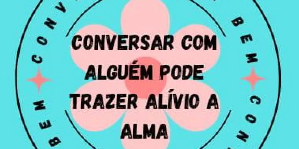 Imagem do grupo de WhatsApp Conversar traz tranquilidade