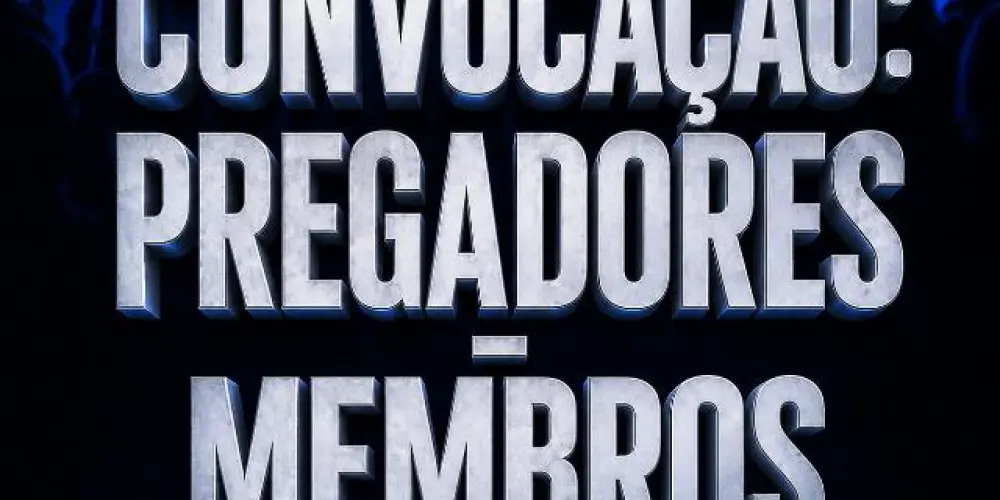 Imagem do grupo de WhatsApp CONVOCAÇÃO: PREGADORES - MEMBROS