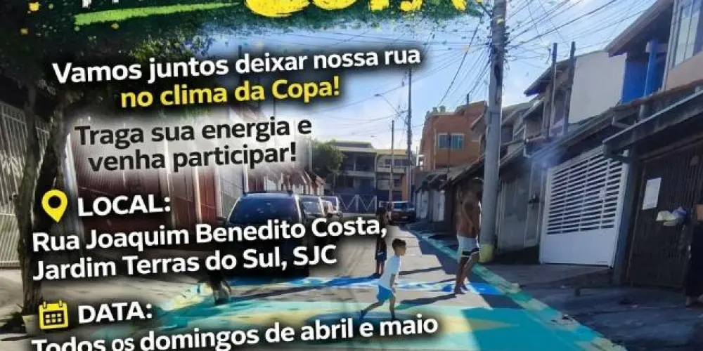 Imagem do grupo de WhatsApp Copa 2026 - Rua JBC