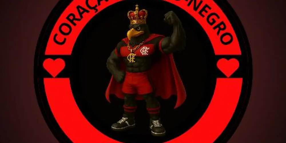 Imagem do grupo de WhatsApp ❤️🖤🏆CORAÇÃO RUBRO-NEGRO🏆❤️🖤