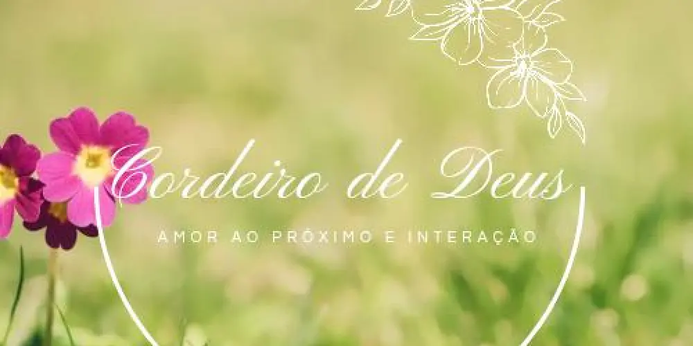 Imagem do grupo de WhatsApp Cordeiro de Deus