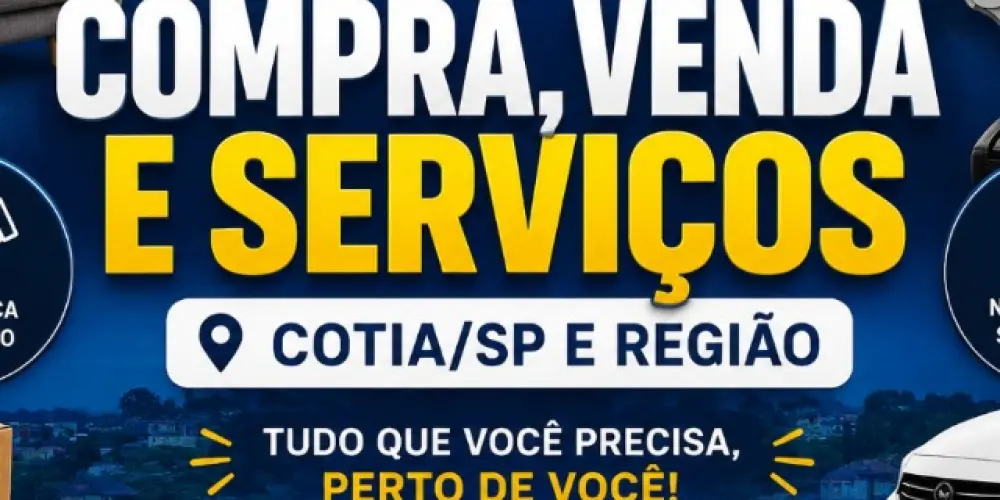 Imagem do grupo de WhatsApp COTIA/SP E REGIÃO. 🌳 COMPRA, VENDA & SERVIÇOS!