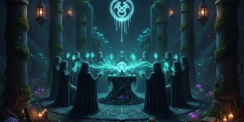 Imagem do grupo de WhatsApp Coven do submundo