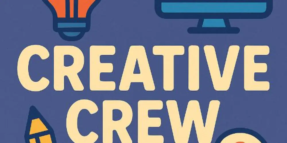 Imagem do grupo de WhatsApp Creative crew