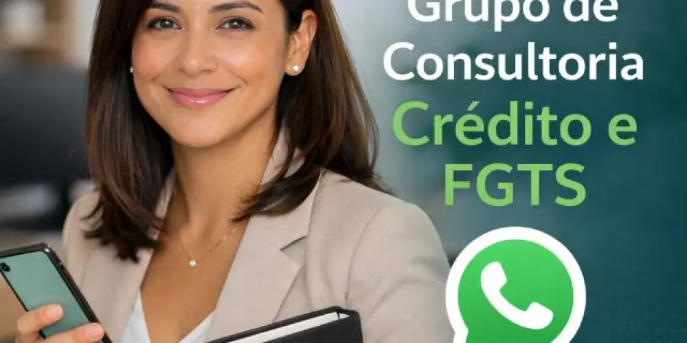 Imagem do grupo de WhatsApp Cred & FGTS Pro