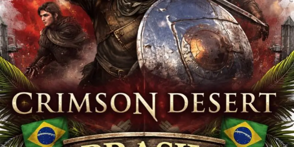 Imagem do grupo de WhatsApp Crimson Desert Brasil