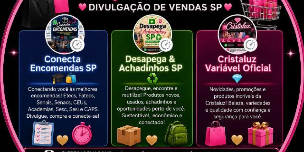 Imagem do grupo de WhatsApp 📢💎 Cristaluz | Divulgação de Vendas SP 🛍️