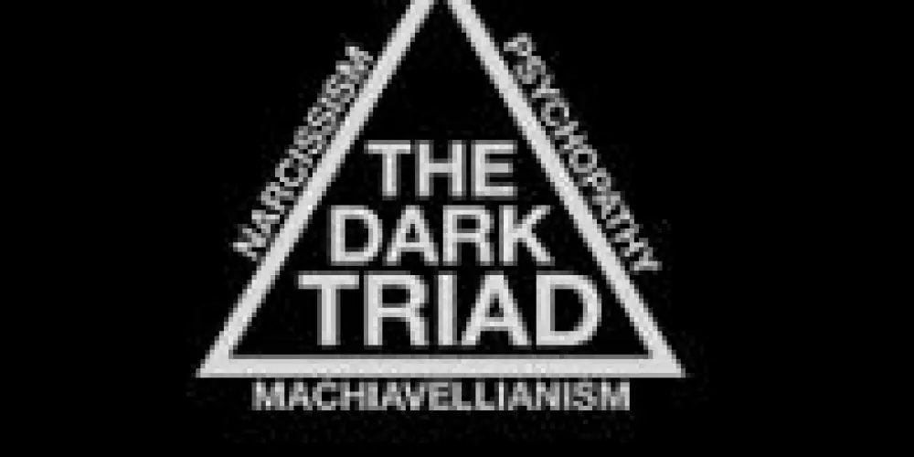 Imagem do grupo de WhatsApp Dark Triad