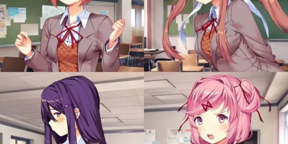 Imagem do grupo de WhatsApp DDLC's Kingdom