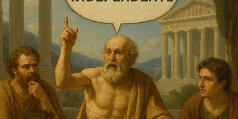 Imagem do grupo de WhatsApp Debate Independente Político