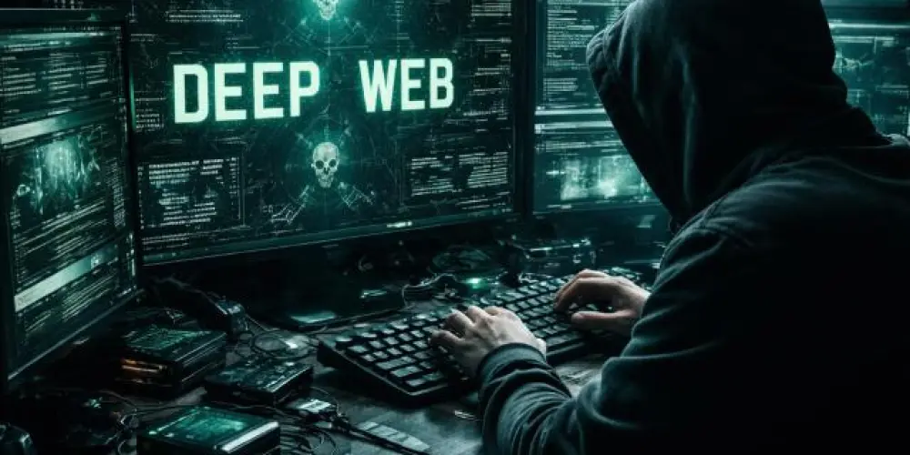 Imagem do grupo de WhatsApp DEEP-WEB