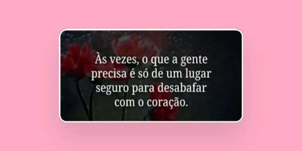 Imagem do grupo de WhatsApp Desabafo e conselhos