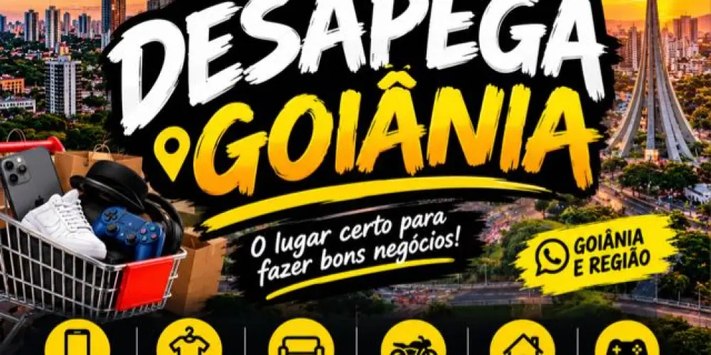 Imagem do grupo de WhatsApp desapego goiania e regiao