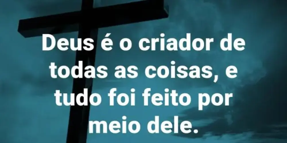 Imagem do grupo de WhatsApp DEUS O CRIADOR