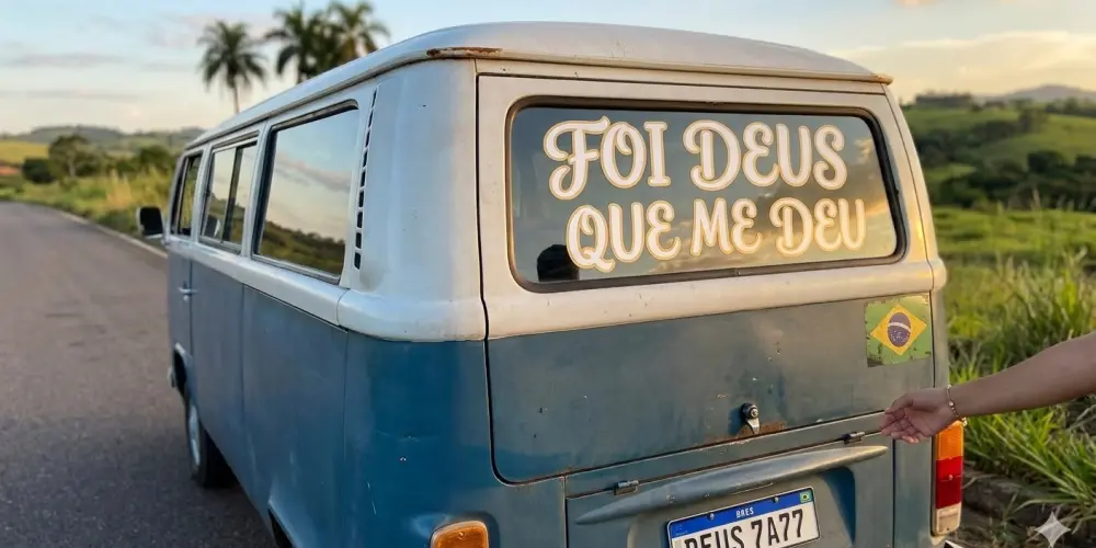 Imagem do grupo de WhatsApp DEUS QUE ME DEU