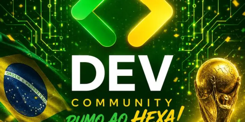 Imagem do grupo de WhatsApp 🇧🇷 Dev Community </>