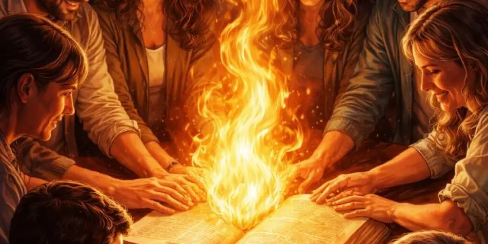 Imagem do grupo de WhatsApp Devocionais diários 📖❤️‍🔥