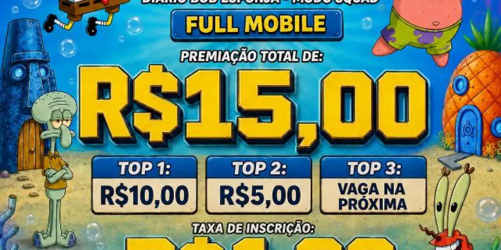 Imagem do grupo de WhatsApp DIÁRIO - BOB ESPONJA