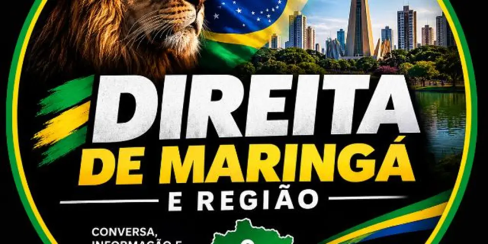 Imagem do grupo de WhatsApp Direita Maringá e Região