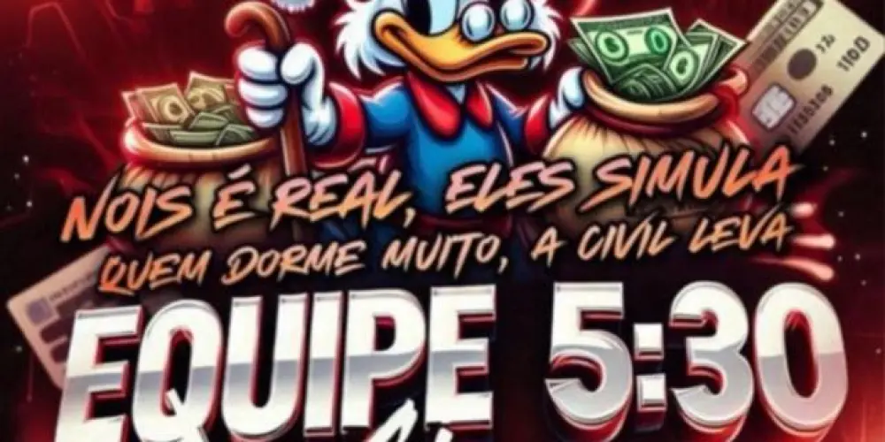 Imagem do grupo de WhatsApp ( DIVISÃO 3 ) EQUIPE 5:30 / TROPA DE MINAS