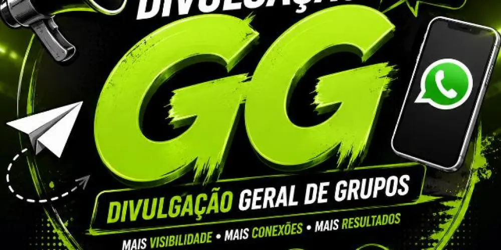 Imagem do grupo de WhatsApp Divulgações GG